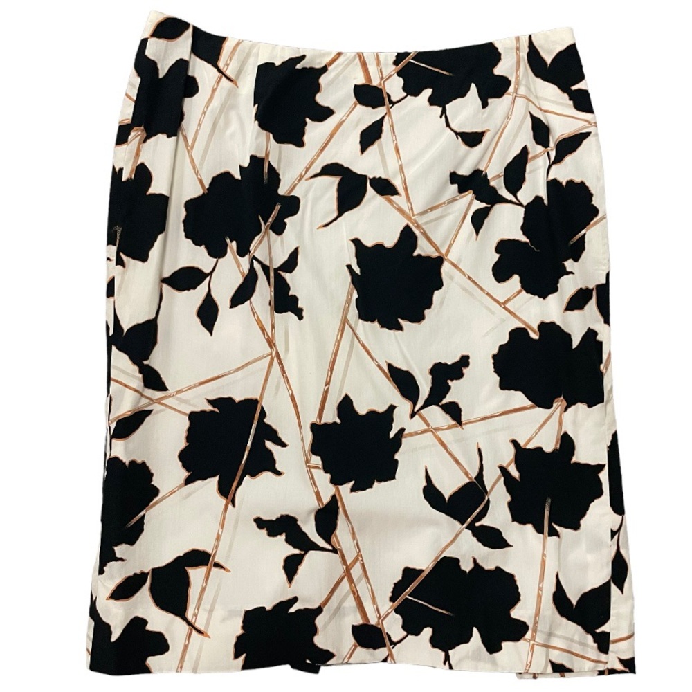 Bergdorf Goodman Vintage Floral Skirt